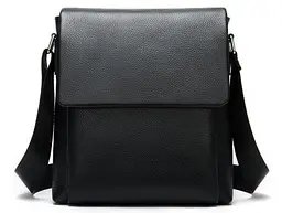 Чоловіча якісна шкіряна сумка через плече Tiding Bag A25-1278A - мініатюра 4