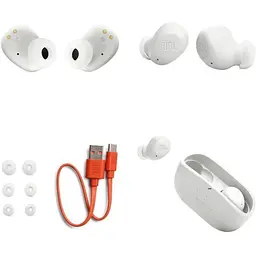 Бездротові навушники JBL Wave Buds (JBLWBUDSWHT) білі - мініатюра 3