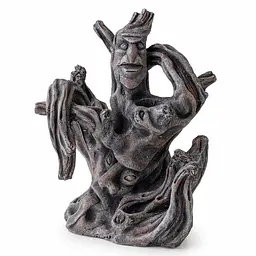 Декорация ExoTerra Tiki S для террариумов убежище/поилка/миска маленькая пластиковая