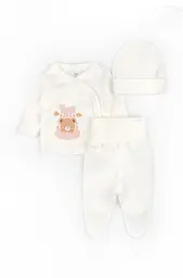 Комплект 3-х предметний для передчасно народжених немовлят Teddy Basket - мініатюра 1