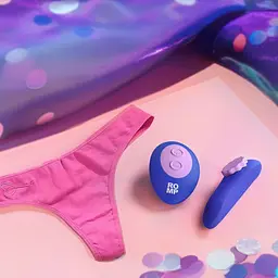 Вібратор-трусики Party Romp, 8,7 см (фіолетовий) - мініатюра 8
