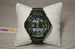 Годинник дитячий спортивний Skmei 1060 s-shock Зелений (2117869406) - мініатюра 7
