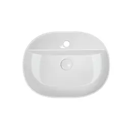 Раковина накладна Mixxus Premium ELLIPSE-0203 з отвором під змішувач (MP6678) - мініатюра 4