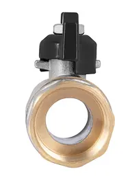 Кран кульовий Thermo Alliance Base 1" ВВ прямий, PN40, метелик SD602W25 - мініатюра 6
