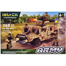 Дитячий конструктор Армія iBlock PL-921-430 3 фігурки Вид 4