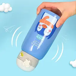 Дитячий термос - поїлка в сумці з чашкою 3 в 1 600 ml Mumlove Синій - мініатюра 10