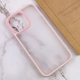TPU+PC чохол Metal Buttons для Apple iPhone 14 Pro Max 6.7" Розовий - мініатюра 4