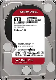 Жорсткий диск Western Digital 3.5 6TB Red Plus (WD60EFPX) - мініатюра 2