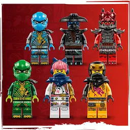 Конструктор LEGO Ninjago Громовержець Дракон Хаосу 668 деталей (71832) - мініатюра 6