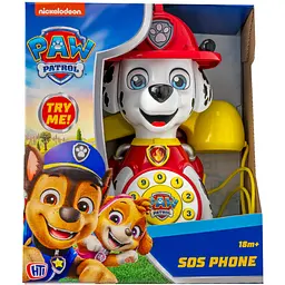 Іграшка-каталка на мотузочці Paw Patrol Маршал Екстрений виклик (1500104) - мініатюра 5