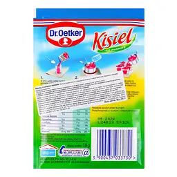 Кисіль Dr.Oetker Малина 38 г (916690) - мініатюра 2