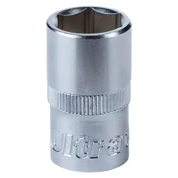 Насадка шестигранна коротка 1/2" 16мм CrV ULTRA (6070162) - мініатюра 2