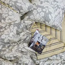 Постільна білизна полуторна Viluta Сатин Twill 298-1-5 210х143 см - мініатюра 2