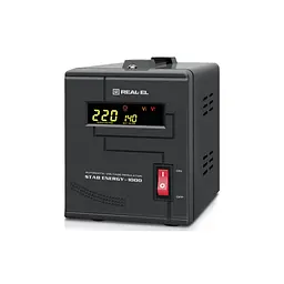 Стабілізатор REAL-EL STAB ENERGY-1000 (EL122400012) - мініатюра 4