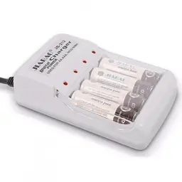 Зарядний пристрій Jiabao JB-212+4 акумулятора ААА - мініатюра 2