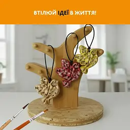 Творчий набір для виготовлення прикрас Пташка PG-004A з полімерної глини - мініатюра 6