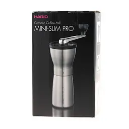 Кавомолка ручна Hario Mini Mill Slim Pro (MMSP-1HSV) - мініатюра 6