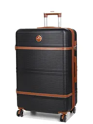 Валіза велика L ABS-пластик Worldline Airtex 629 76×52×30см 110л Чорний