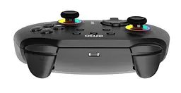 Геймпад Ergo GG04BT бездротовий Bluetooth 5.0/Type-C для ПК/Nintendo Switch/Android TV вібрація 8 кнопок/2 стіка/D-Pad RGB підсвічування Black - мініатюра 4