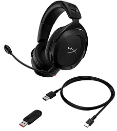 Навушники з мікрофоном HyperX Cloud Stinger 2 Wireless Black (676A2AA) - мініатюра 6