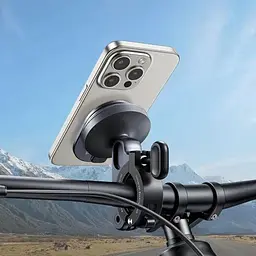 Мото-вело тримач Baseus PrimeTrip Series Stick-on Type Bike Phone Mount C40569001121-00 Black - мініатюра 9