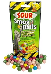Кислі цукерки Toxic Waste Sour Smog Balls 85г - мініатюра 5