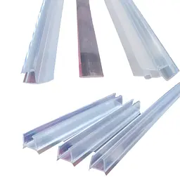 Двері в нішу Koer SR SD04-120x200-TR-07 прозоре скло Easy Clean 10 мм, graphite KR5388, універсальні, прозорий, графіт - мініатюра 6