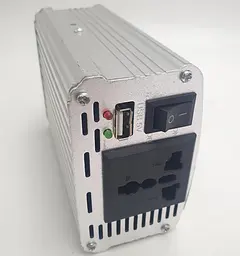 Автоінвертор-перетворювач напруги 12 V-220 V 600 W TUDOR TD-600W - мініатюра 5