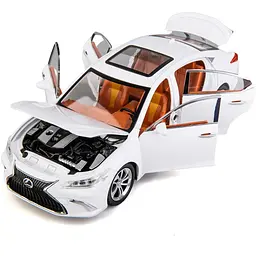 Колекційна металева модель автомобіля АвтоЕксперт Lexus ES 300h з інерцією, світлом та звуком 1:24 - мініатюра 2