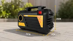 Мийка високого тиску MKA-01 220 V / Автомийка високого тиску / Портативний водяний пістолет, комплект, очисник для підлоги, полив - мініатюра 4