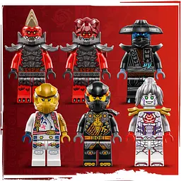 Конструктор LEGO Ninjago Ультраобʼєднувальний робот Зейна 1187 деталей (71834) - мініатюра 4