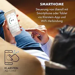 Кондиціонер мобільний Klarstein Iceblock Prosmart 12 (10034645) - мініатюра 2