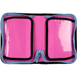 Пенал твердий 1 Вересня HP-04 Pink and Blue, 13х21х4 см, блакитний із бузковим (533456) - мініатюра 3