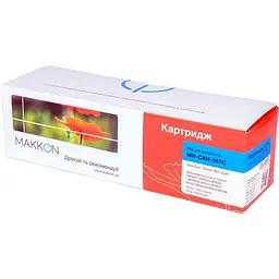 Картридж Makkon Canon 067 для MF-655/651/631 cyan (MN-CAN-067C) - мініатюра 3