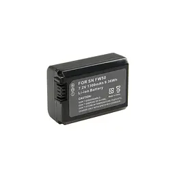 Акумулятор до фото/відео PowerPlant Sony NP-FW50 (DV00DV1280) - мініатюра 2