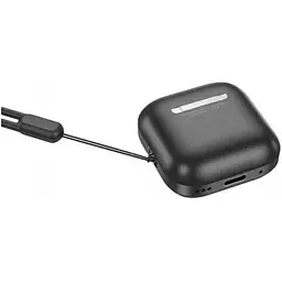 Бездротові навушники Hoco EW53 Lucky true wireless BT headset чорні 6942007600538 - мініатюра 2