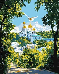 Набір для розпису по номерах Собор духовності Ideyka KHO6486 Різнокольоровий shop (4823104395034) - мініатюра 1