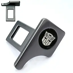Заглушка ременя безпеки Transformer логотип Темні 1 шт