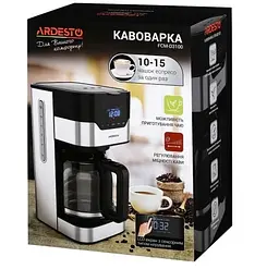 Кавоварка FCM-D3100, Black/Silver, 900W ARDESTO teh0024495 - мініатюра 4