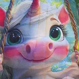 Комплект постільної білизни MirSon Kids Time 17-0717 Unicorn in the Tropics Ranforce Elite 143 x 210 см (2200010620740) - мініатюра 5