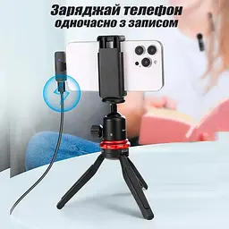 Петличка BOYA BY-V20 Type C з зарядним кейсом бездротовий мікрофон 2 шт. - мініатюра 5