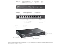 Комутатор TP-LINK Omada (ES210GP) - мініатюра 6