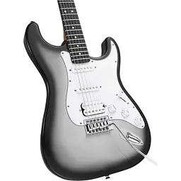 Електрогітара Mooer MSC12 Pro Iron Silver (162685) - мініатюра 4