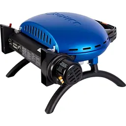 Портативний газовий гриль O-Grill 500 переносний, синій + шланг у подарунок! - мініатюра 3
