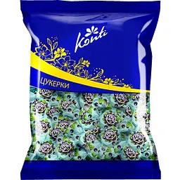 Цукерки Konti Frulatto зі смаком смородина-м'ята 1 кг