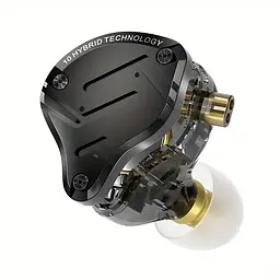 Дротові вакуумні навушники KZ ZS10 PRO X / Black - мініатюра 4