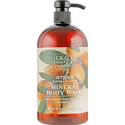 Гель для душа Dead Sea Collection Argan Body Wash с минералами Мертвого моря и аргановым маслом 1000 мл