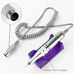 Фрезер SalonHome T-OPZS701 для манікюру та педикюру Pink Set-ZS701 45000 оборотів - мініатюра 3
