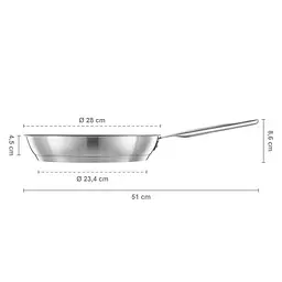Сковорода Fiskars All Steel 28 см 1064745 - мініатюра 2