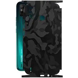 Защитная пленка StatusSKIN для Tecno Spark Go 2020 Корпус Винил Камуфляж черный